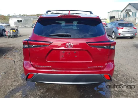 2021 Toyota Highlander Limited из США, поврежденный, VIN 5TDDZRBH7MS551057